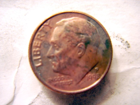 1998-P-Roosevelt-Dime--Improperly-Annealed?